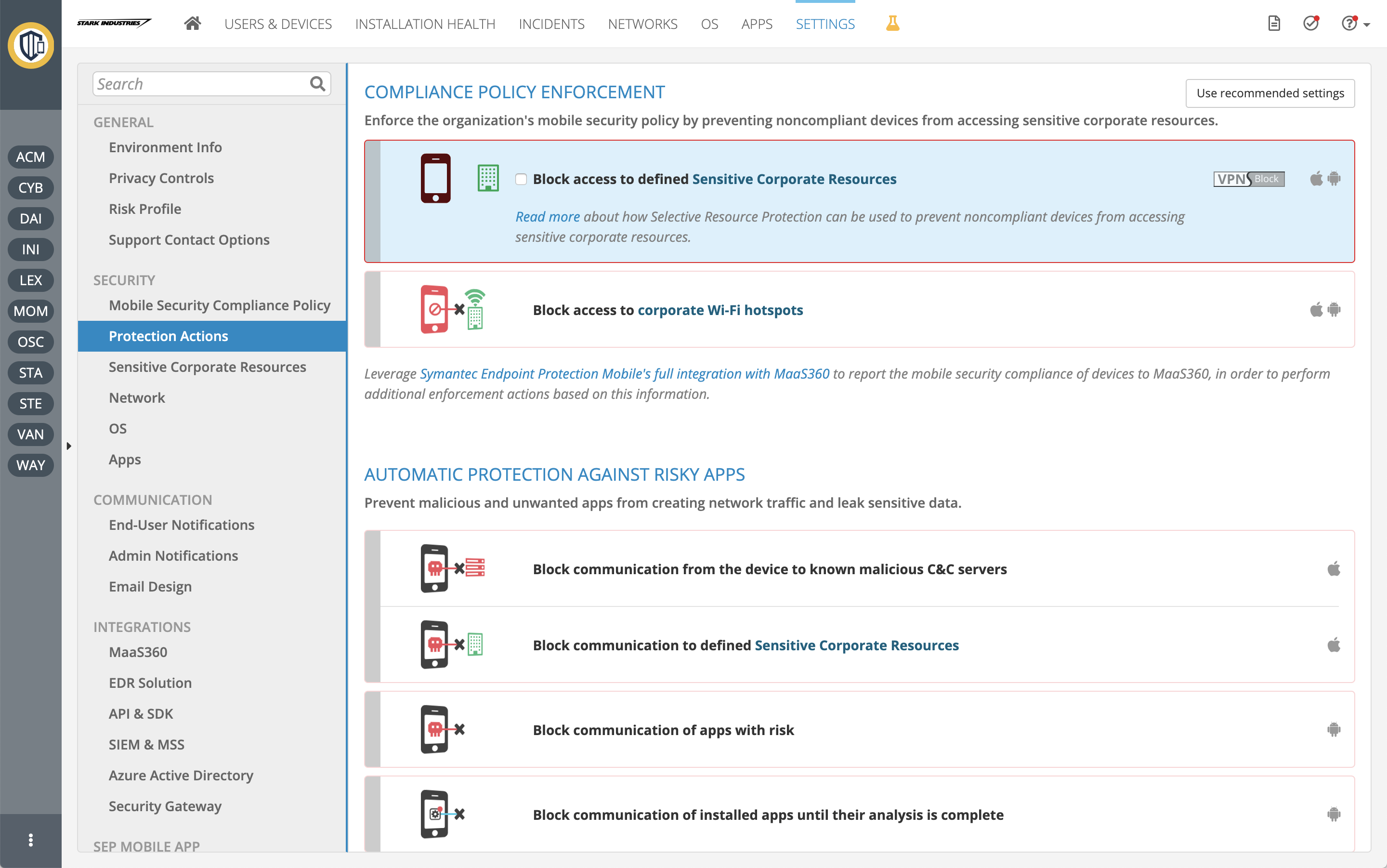 Interaction pattern - navigation overview