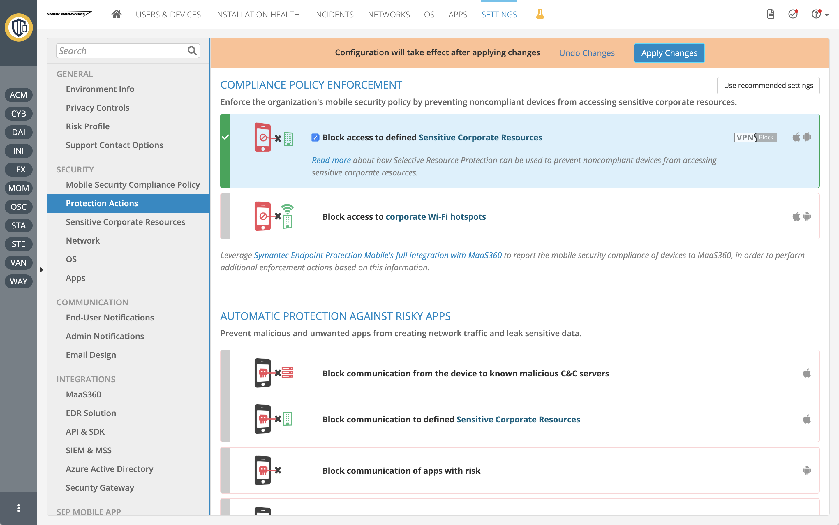 Interaction pattern - hover states